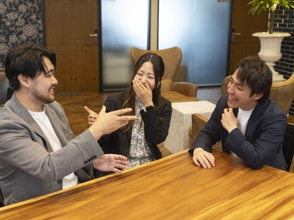 あなたと一緒に働くメンバーです！風通しの良い社内ですので、困ったことがあればいつでもご相談ください。