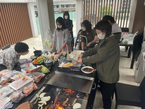 仕事の息抜きでBBQ??イベントも大事ですよね♪