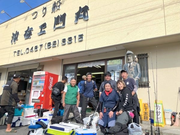 社内サークル（釣り）の様子です。エンジニア交流の場としても活用いただいています。