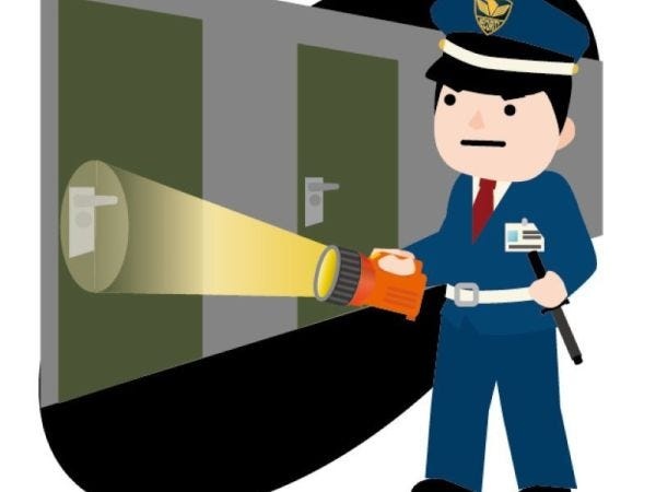 施設警備員・複合施設の常駐施設警備員・シフト管理