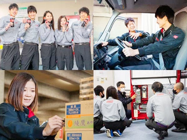 社員の年齢や前職は様々。気のいいひとばかりなので、すぐに馴染めると思います。質問や相談も遠慮せずどうぞ！