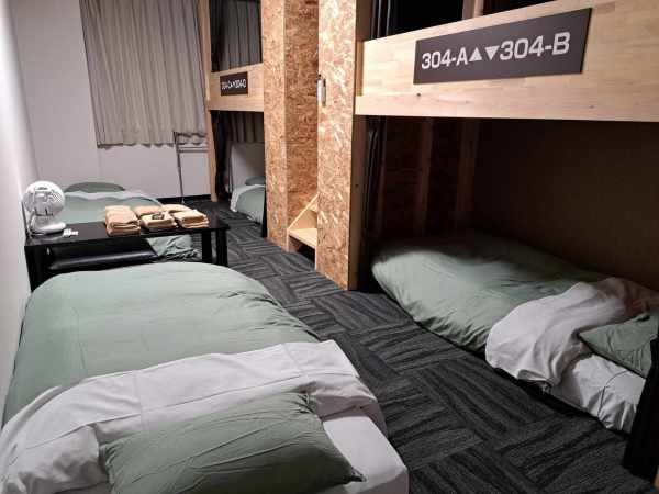 6名まで宿泊可能のゲストハウス