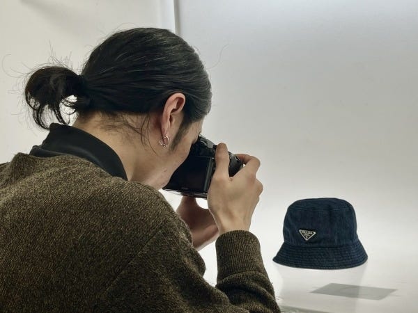 一眼レフを使って撮影のお仕事！