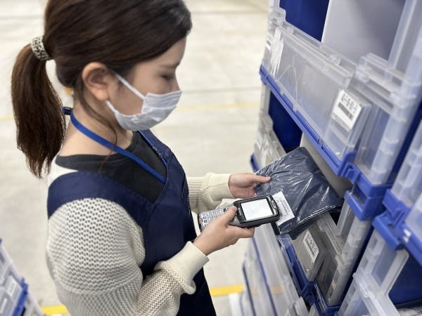 ピッキングは専用ツールを使いますので、ミスはかなり少ないです。