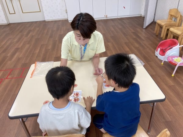 「個性」を見つけて「長所」を伸ばすことに力を入れています。