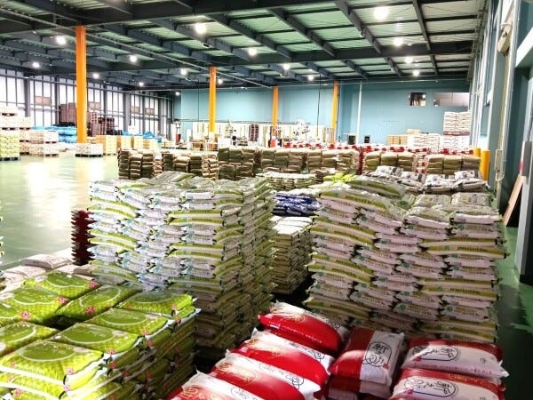 スーパーさん、業務用等お米を扱う企業へ幅広く納入しています