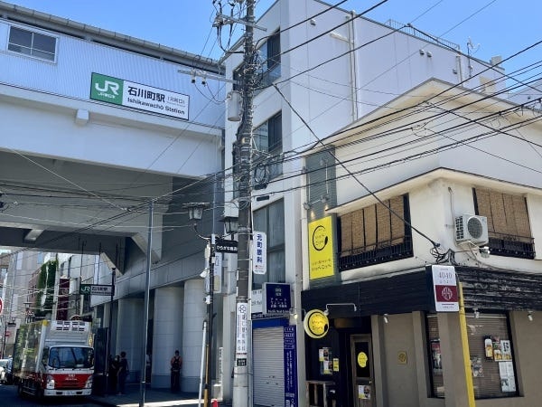 石川町駅南口から徒歩10秒！??雨の日でも安心です！