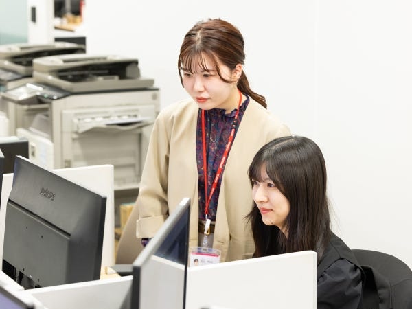 意見を出し合いながら業務に望めます