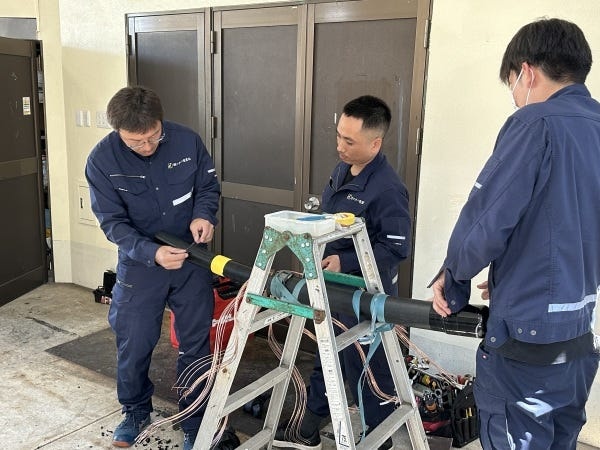 特別高圧ケーブル接続技術者（未経験歓迎）電気工事スタッフ