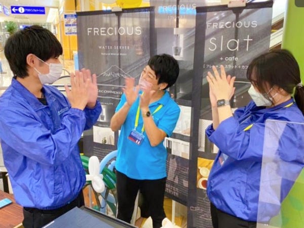 3人１組で楽しくイベント販売！未経験でも大丈夫！