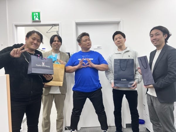 エース社員集結！誕生日おめでとう?♪♪