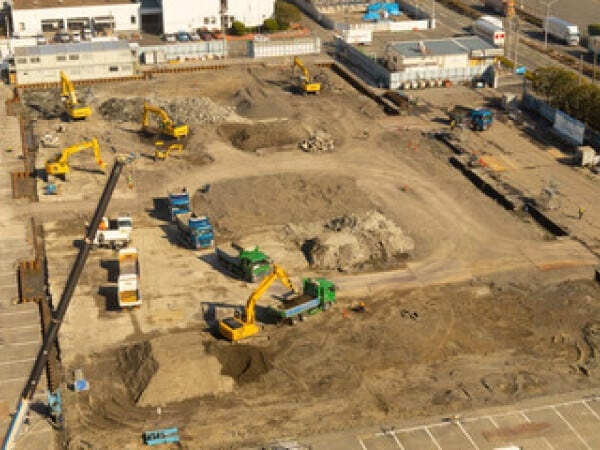 出来形の建築施工管理・体育館施設新設工事における建築施工管理