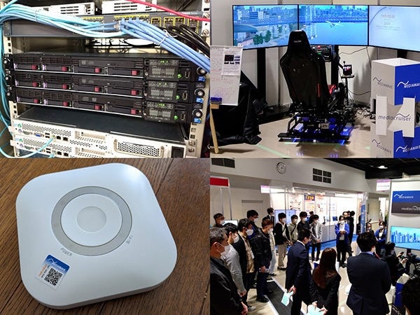 データ通信機器の開発、ゲームシステムの開発など、自社開発の事業も多く手掛けています。システムの発表会など、多くの人の注目を集める機会も！