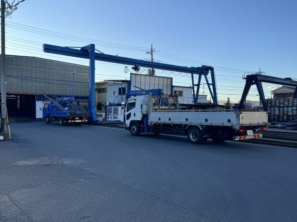 大型トラックドライバー（未経験可）鉄筋の配送業務