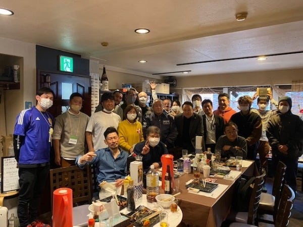 協力会社さんたちとの忘年会