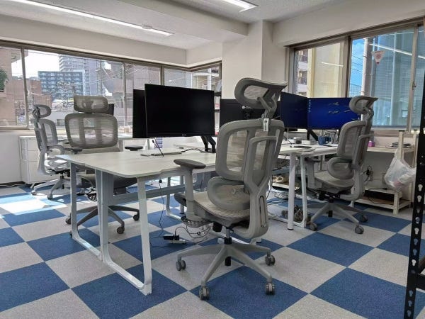 日当たりのよい快適なオフィスです