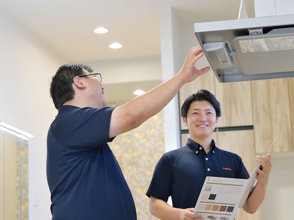 【親孝行も叶う】自身だけでなくご家族に向けた、リフォーム割制度もあります。実際の提案や施工管理も自身で実施。親孝行も叶う環境です。