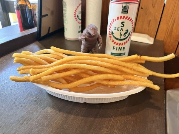 みんな大好き！ラス・スーパーロングポテト♪