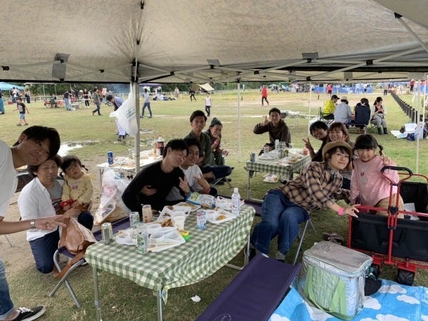 休日には仲良くなったグループ会社の皆さんとBBQなんてことも◎