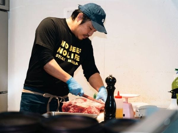 ステーキ店のキッチンスタッフ（飲食店のダブルワーク大歓迎・経験不問）