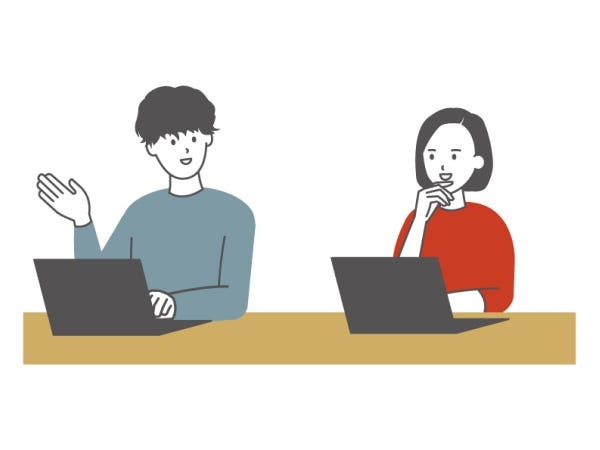 担当スタッフと一緒に業務を進めるので安心！