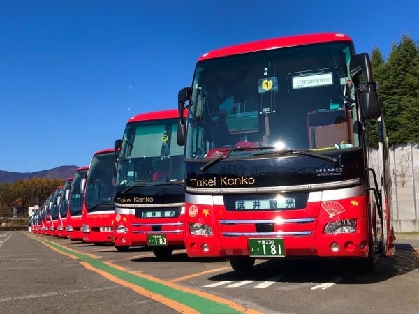 大台口の運行は弊社の得意とする運行。最新車両を揃え運行いたします。