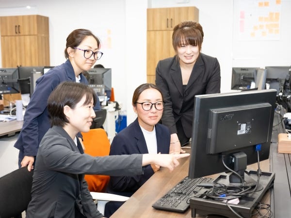 分からない部分も気軽に聞ける環境です！