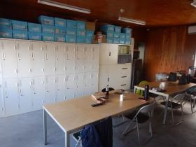 休憩室小とロッカー室