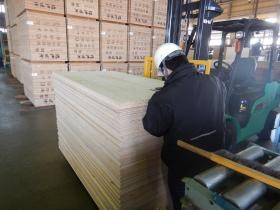 磨き工程の出来栄えチェック中