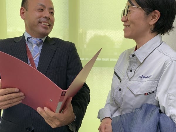 未経験の方でも安心して働ける環境を整えています。1年を目処に研修・実戦経験を積んでいただき、仕事への理解を深めていただきます。