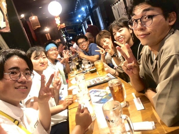 頑張った後はみんなでご飯！