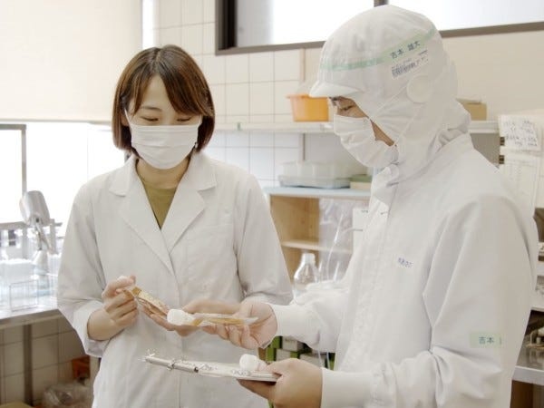 商品開発の様子