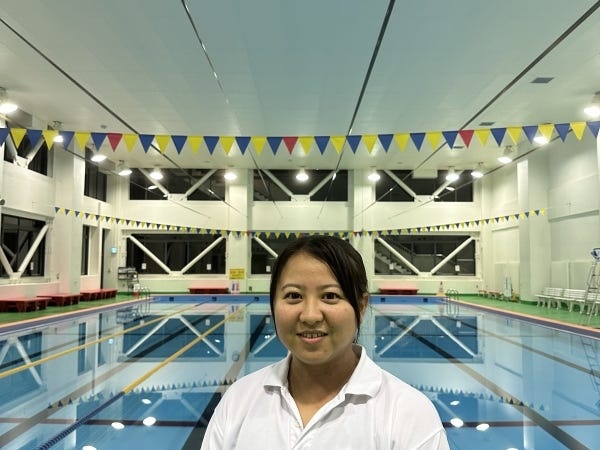 25mプールや幼児用プールなどが管理対象です。事故を未然に防ぎ、利用者様が快適に過ごせる環境を目指して、アルバイトスタッフと連携しています。