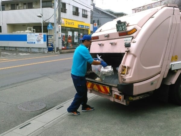 パッカー車での回収はそんなに重労働ではありません！