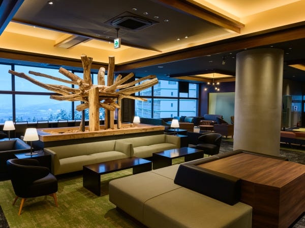 ホテルロビーです