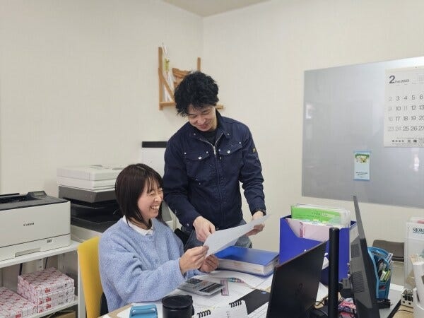 女性スタッフとも皆、仲良しです。