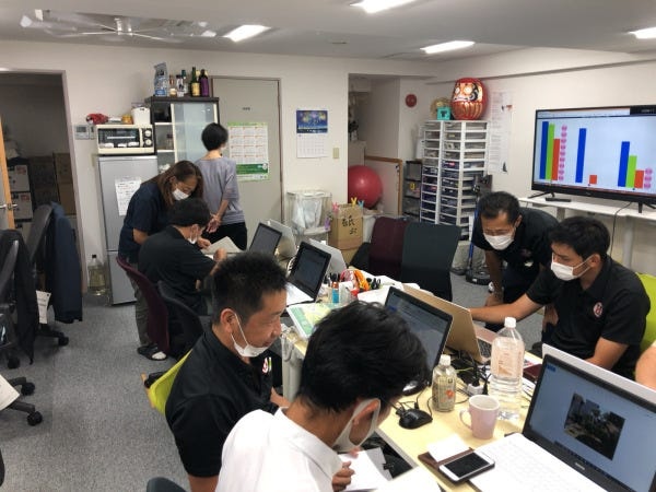 わからないことがあればすぐに先輩が優しく教えてくれます。助け合い教えあいの精神が整っております！