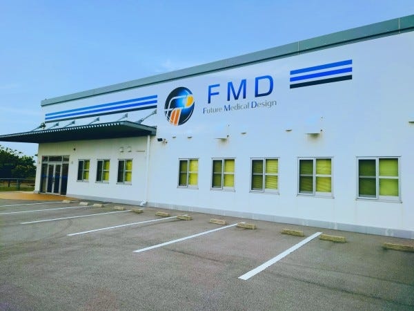 医療機器の工場なのでとてもクリーンな環境です