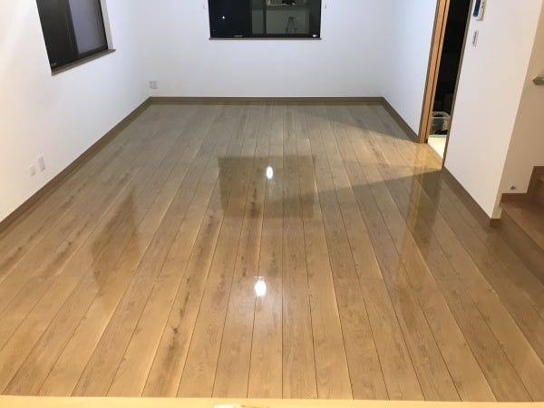 仕上りの様子。