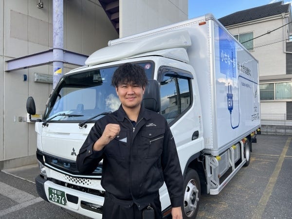 食品配送ドライバー募集！未経験者歓迎◎4tトラック運転手