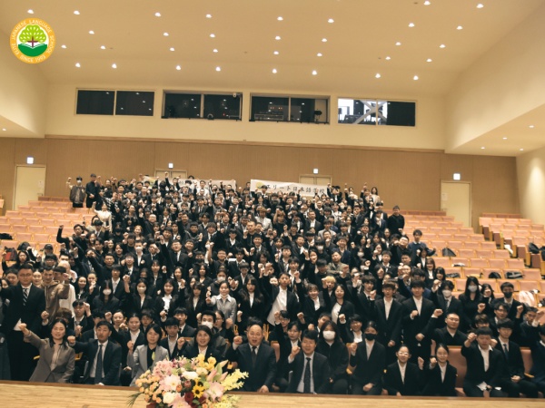 入学式の様子です。