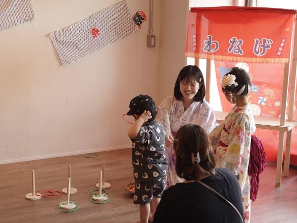 事務業務だけではなく子どもたちと関わる時間もあります。