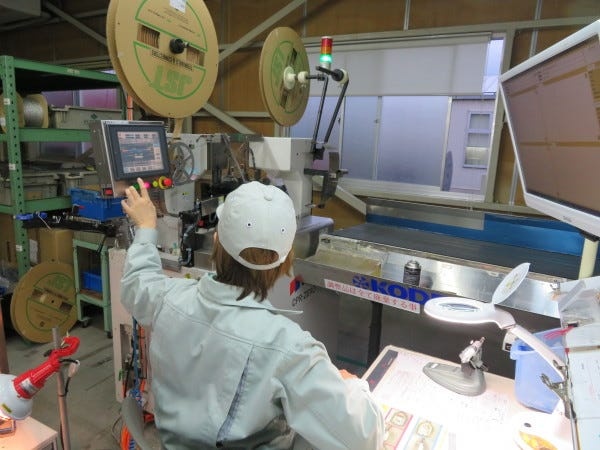 電線加工スタッフ・電線加工（電線製造工場未経験歓迎）