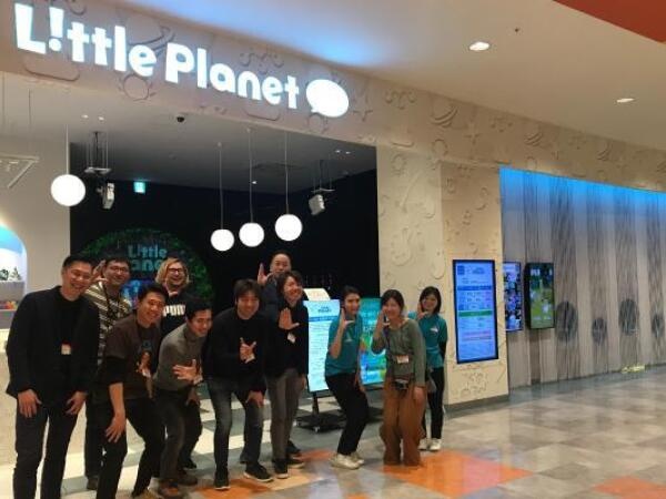 大阪での「リトルプラネット」オープン時。多くの人に支えられこの日を迎えることができます