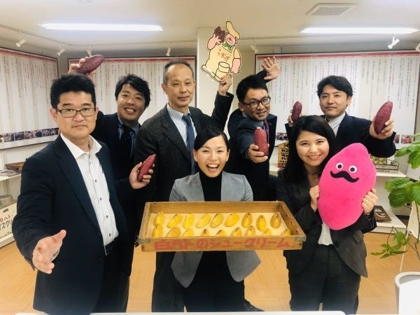 食品メーカーの法人営業｜大学芋トップシェア企業で食の魅力を発信！