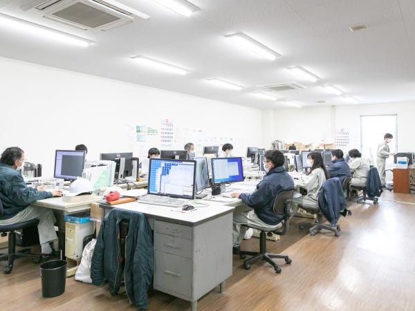 オフィスの様子です。