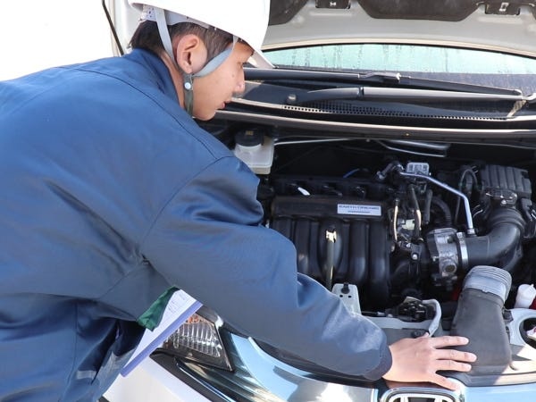 珍しい車に触れられる♪