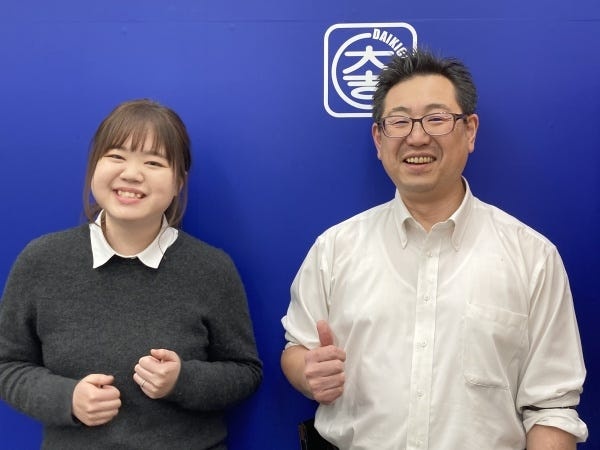 中途入社の9割が未経験者。わからないことがあれば、ドンドン聞いてください。