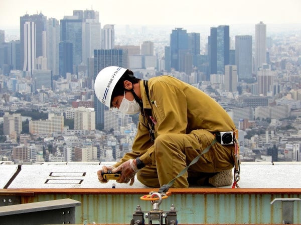日本を代表する有名建築物に携わることができます。地図に残る建物に関われることはやりがいの一つです。