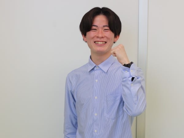 【先輩社員の声２】100点満点中200点！アクション次第でどんどん成果を取れるので楽しいしリターンも申し分なし。何より、先輩の面倒見に感動！